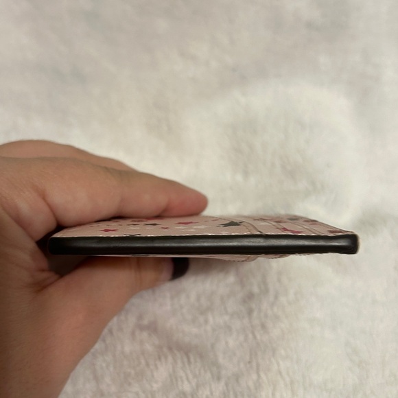 Pink Stars Kate Spade Card Wallet - Picture 8 of 10